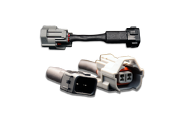 Set of 4 Denso (female) to Honda OBD2 (male) injector plug adaptors (padpdtoh4)