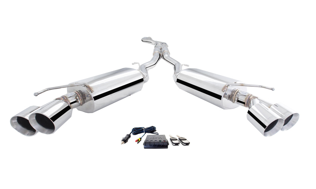 Chevrolet Camaro LTG 4CYL Turbo 2016- 3" Stainless Steel Cat Back System With Dual Varex Mufflers; Exhaust System Kit