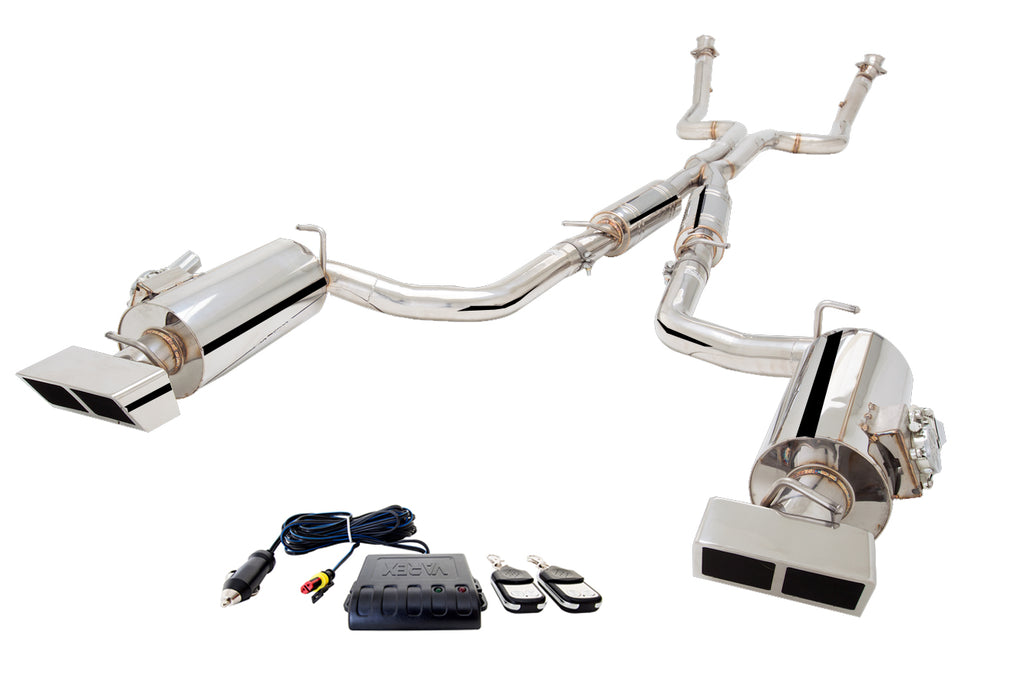 Dodge Challenger 5.7L 2008- Header-Back System With Varex Mufflers (Not SRT-8); Exhaust System Kit