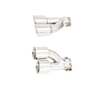 Ford Mustang GT 2015- Twin Quad Tip Option (twin 3.5 Inch Tips Oval Rear Only) (for Xforce System Only Will NOT Fit OEM); Exhaust Tail Pipe Tip