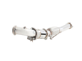 Ford Focus ST FWD  - Stainless Steel Dump Pipe With 100 Cell Metallic Cat; Exhaust Manifold Down Pipe