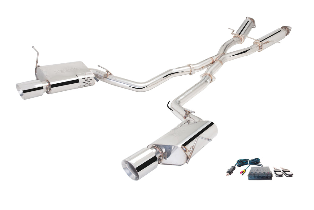 2011+ Jeep Grand Cherokee SRT8 Cat-Back System Dual-Side Varex Mufflers; Exhaust System Kit