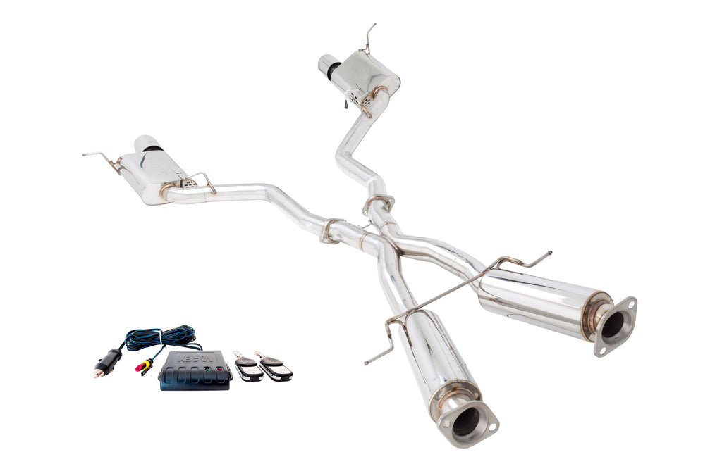 2011+ Jeep Grand Cherokee SRT8 Cat-Back System Dual-Side Varex Mufflers; Exhaust System Kit