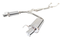 Lexus IS 250/350 6cyl 2005-2013 Dual Cat-Back System; Exhaust System Kit