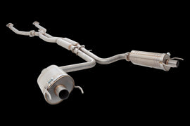 Lexus ISF 8cyl Dual Cat-Back System; Exhaust System Kit