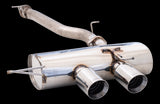 VW Golf MKVI R 2008-2013(EU) 2009-2014(US) 3' Stainless Steel Cat Back System With Varex Rear Muffler; Exhaust System Kit