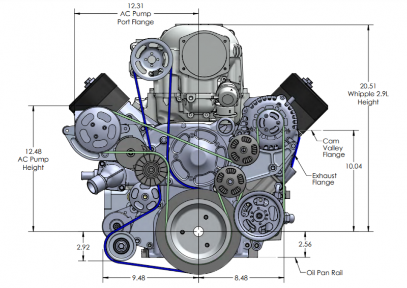 LS W175FF (2.9L) SC "Hot Rod" Kit