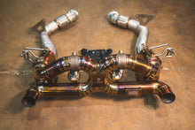 Load image into Gallery viewer, Ferrari 488 GTB Valved RACE Exhaust System - Free Flow Front Pipes