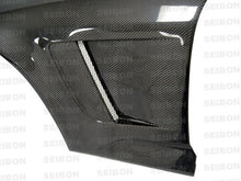 Load image into Gallery viewer, Seibon Carbon FF0005HDS2K Carbon Fiber Fenders For 2000-2009 Honda S2000 (10mm Wider)