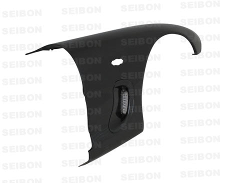 Seibon Carbon FF9396MZRX7 Carbon Fiber Fenders For 1993-2002 Mazda RX-7 (10mm Wider)