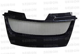 Seibon Carbon FG0607VWGTI-TD TD-style Carbon Fiber Front Grille For 2006-2009 Volkswagen Golf GTI (Emblem Shaved)