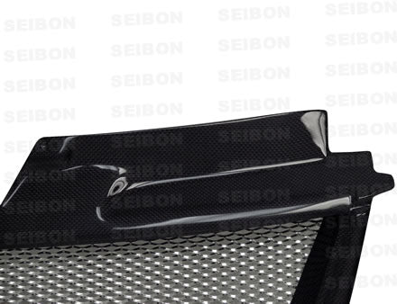 Seibon Carbon FG0607VWGTI-TD TD-style Carbon Fiber Front Grille For 2006-2009 Volkswagen Golf GTI (Emblem Shaved)