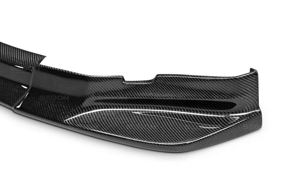 Seibon Carbon FL0205NS350-CW CW-style Carbon Fiber Front Lip For 2003-2005 Nissan 350Z