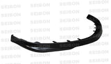 Seibon Carbon FL0305MITEVO8-DL DL-style Carbon Fiber Front Lip For 2003-2005 Mitsubishi EVO8