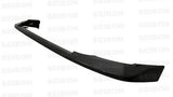 Seibon Carbon FL0809MITEVOX-OE OEM-style Carbon Fiber Front Lip For 2008-2015 Mitsubishi Lancer EVO X