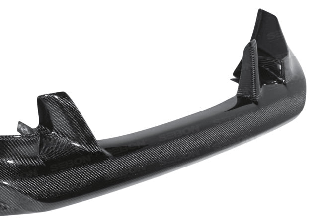 Seibon Carbon FL0910NS370-NS NS-style Carbon Fiber Front Lip For 2009-2010 Nissan 370Z