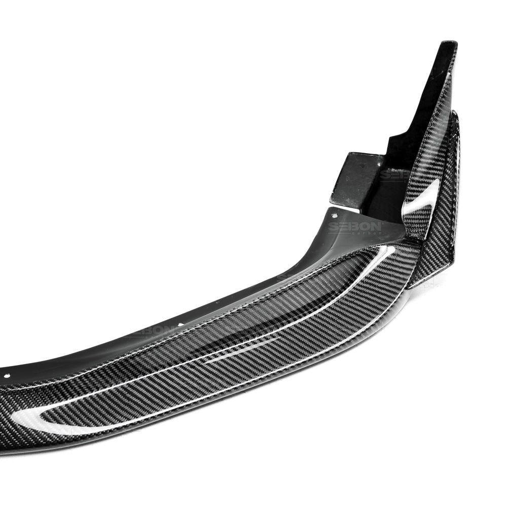 Seibon Carbon FL14LXIS-FP FP-style Carbon Fiber Front Lip For 2014-2016 Lexus IS 250/350 F Sport Only