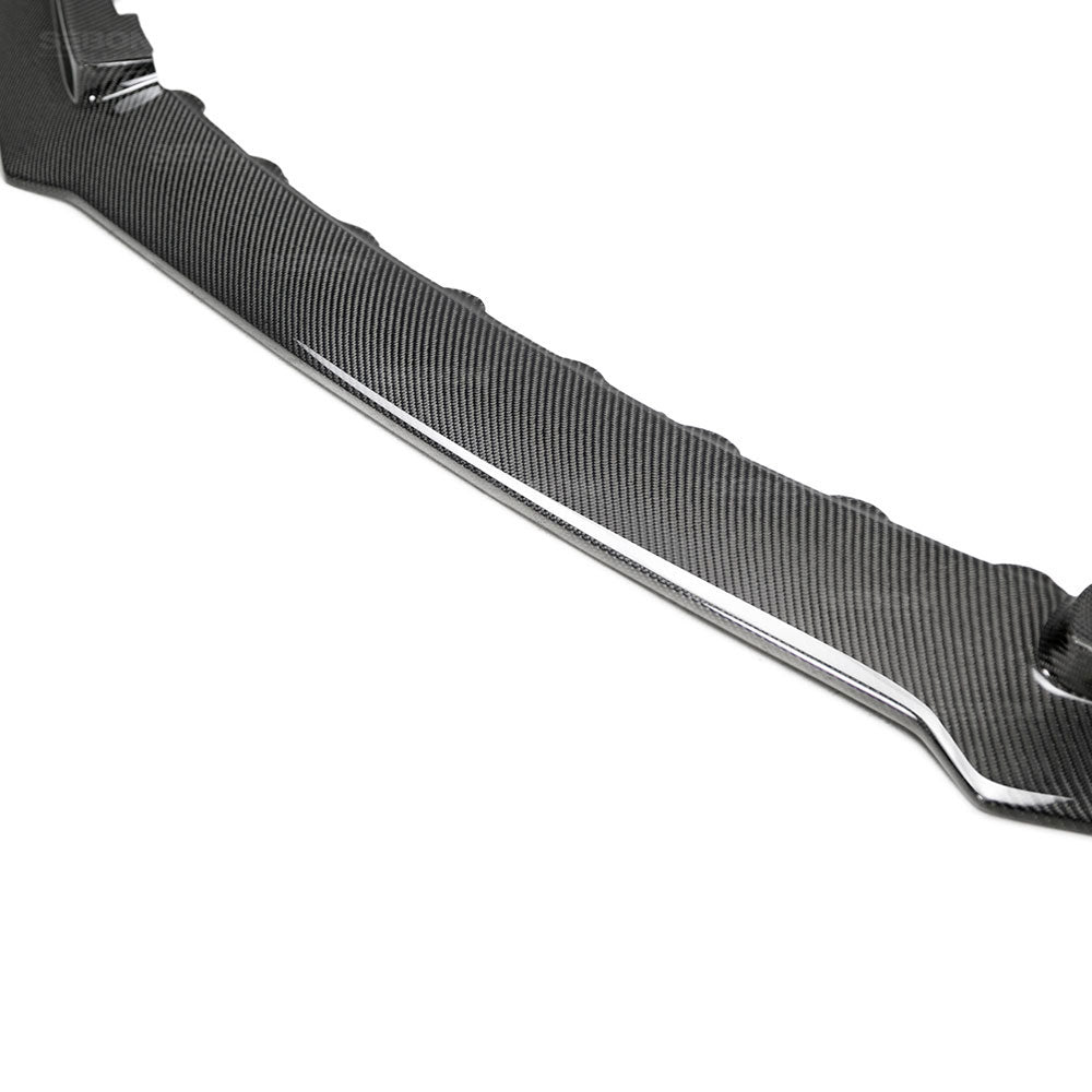 Seibon Carbon FL17HDCVR-TA TA-style Carbon Fiber Front Lip For 2017-2020 Honda Civic Type R