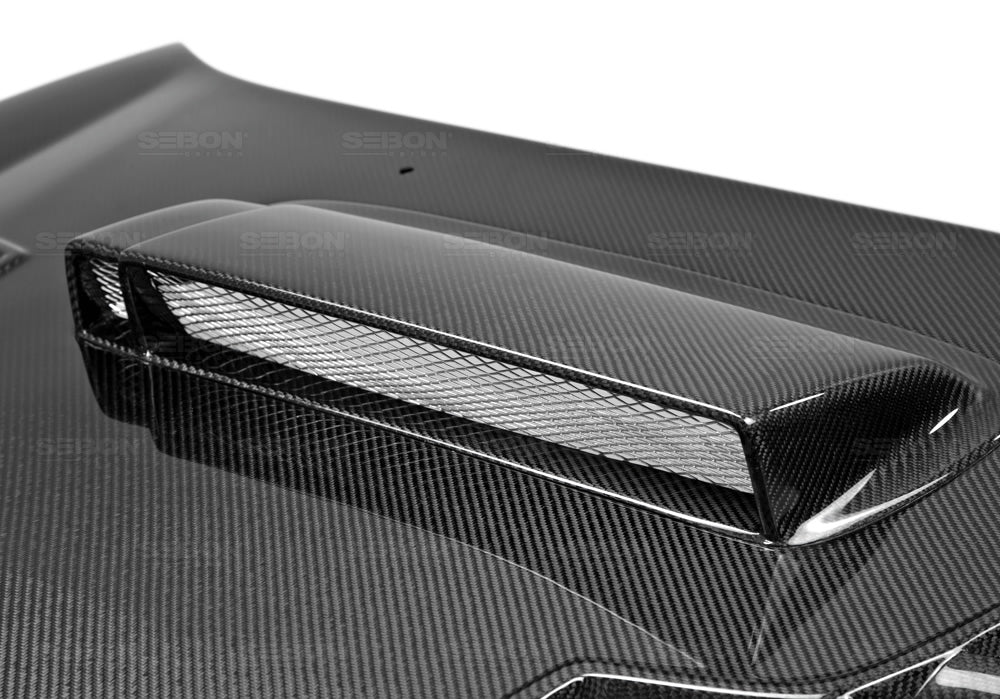 Seibon Carbon HD0203SBIMP-CWII CWII-style Carbon Fiber Hood For 2002-2003 Subaru Impreza/WRX