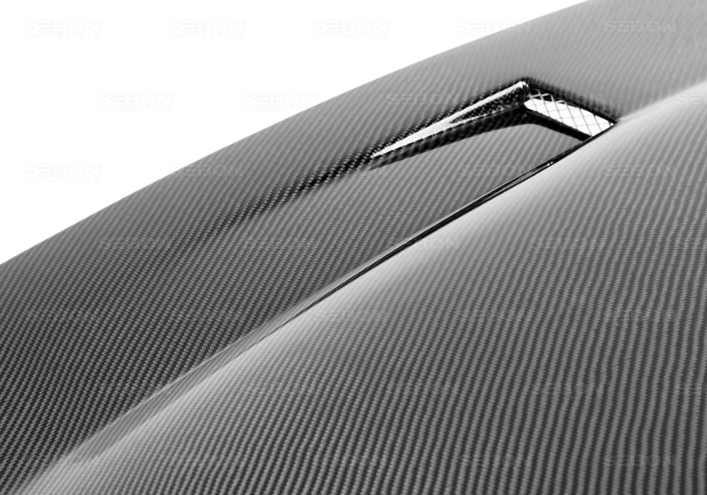 Seibon Carbon HD0305DGNESRT4-DV DV-style Carbon Fiber Hood For 2003-2005 Dodge Neon SRT-4