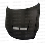 Seibon Carbon HD0305INFG352D-JS JS-style Carbon Fiber Hood For 2003-2007 Infiniti G35 2DR