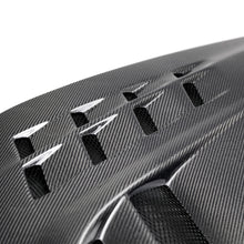 Load image into Gallery viewer, Seibon Carbon HD0305MITEVO8-CWII CWII-style Carbon Fiber Hood For 2003-2006 Mitsubishi Lancer EVO