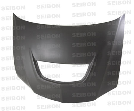 Seibon Carbon HD0305MITEVO8-OE-DRY OEM-style DRY CARBON Hood For 2003-2006 Mitsubishi Lancer EVO*ALL DRY CARBON PRODUCTS ARE MATTE FINISH