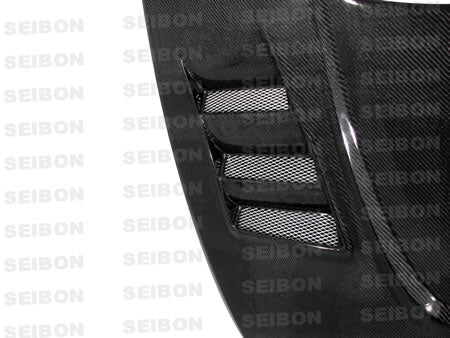 Seibon Carbon HD0405MZRX8-TS TS-style Carbon Fiber Hood For 2004-2008 Mazda RX8