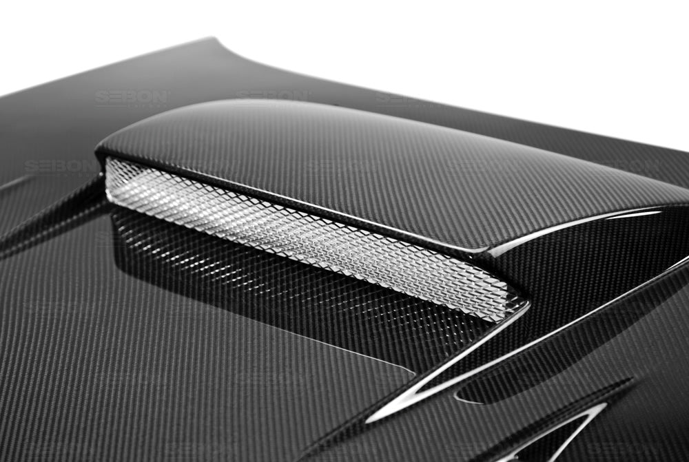 Seibon Carbon HD0405SBIMP-CWII CWII-style Carbon Fiber Hood For 2004-2005 Subaru Impreza/WRX/STi