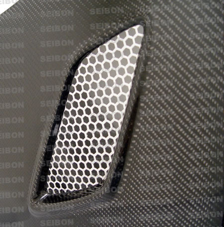 Seibon Carbon HD0607HDCV2D-MG MG-style Carbon Fiber Hood For 2006-2010 Honda Civic 2DR