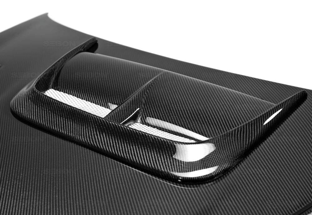 Seibon Carbon HD0607SBIMP-CW CW-style Carbon Fiber Hood For 2006-2007 Subaru Impreza/WRX/STi