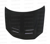 Seibon Carbon HD0607VWGTIB-DV DV-style Carbon Fiber Hood For 2006-2009 VW Golf GTI (Shaved)