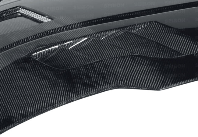 Seibon Carbon HD0708NS350-VT VT-style Carbon Fiber Hood For 2007-2008 Nissan 350Z (also Fits 2003-2006 Models)