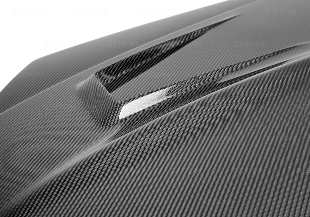 Seibon Carbon HD0709MBW204-GT GT-style Carbon Fiber Hood For 2008-2011 Mercedes Benz C-class (Does Not Fit C-63)