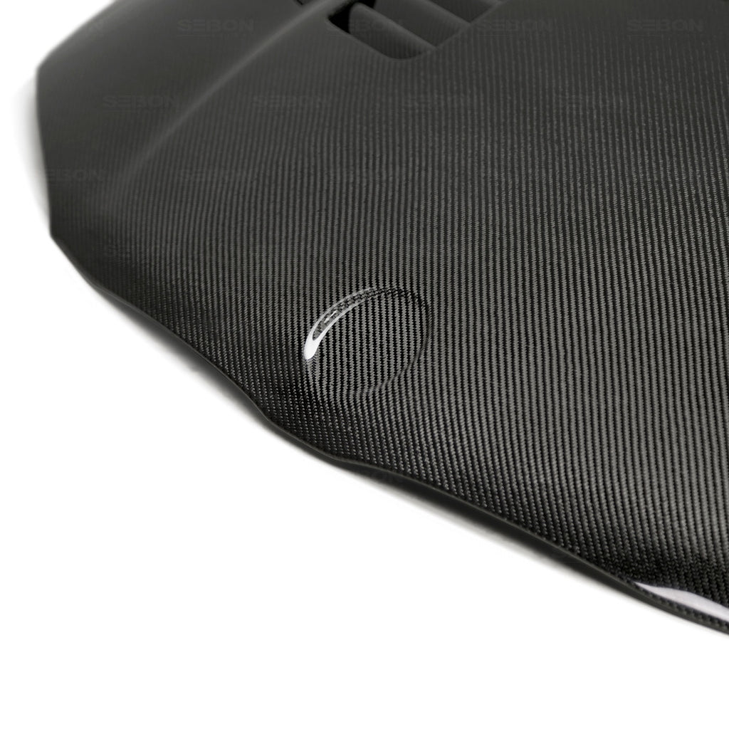 Seibon Carbon HD0809BMWE822D-GTR GTR-style Carbon Fiber Hood For 2008-2012 BMW E82 2DR/HB