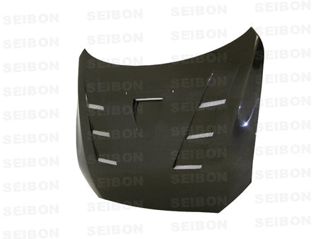 Seibon Carbon HD0809MITEVOX-TS TS-style Carbon Fiber Hood For 2008-2015 Mitsubishi Lancer EVO X