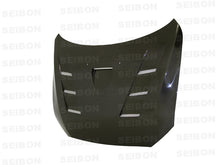 Load image into Gallery viewer, Seibon Carbon HD0809MITEVOX-TS TS-style Carbon Fiber Hood For 2008-2015 Mitsubishi Lancer EVO X