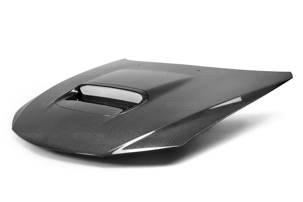 Seibon Carbon HD0809SBIMP-OE OEM-style Carbon Fiber Hood For 2008-2014 Subaru WRX/STi