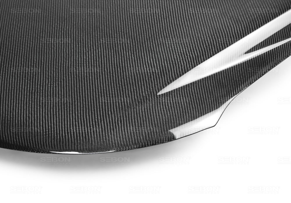 Seibon Carbon HD0910KIFO-OE OEM-style Carbon Fiber Hood For 2010-2013 Kia Forte