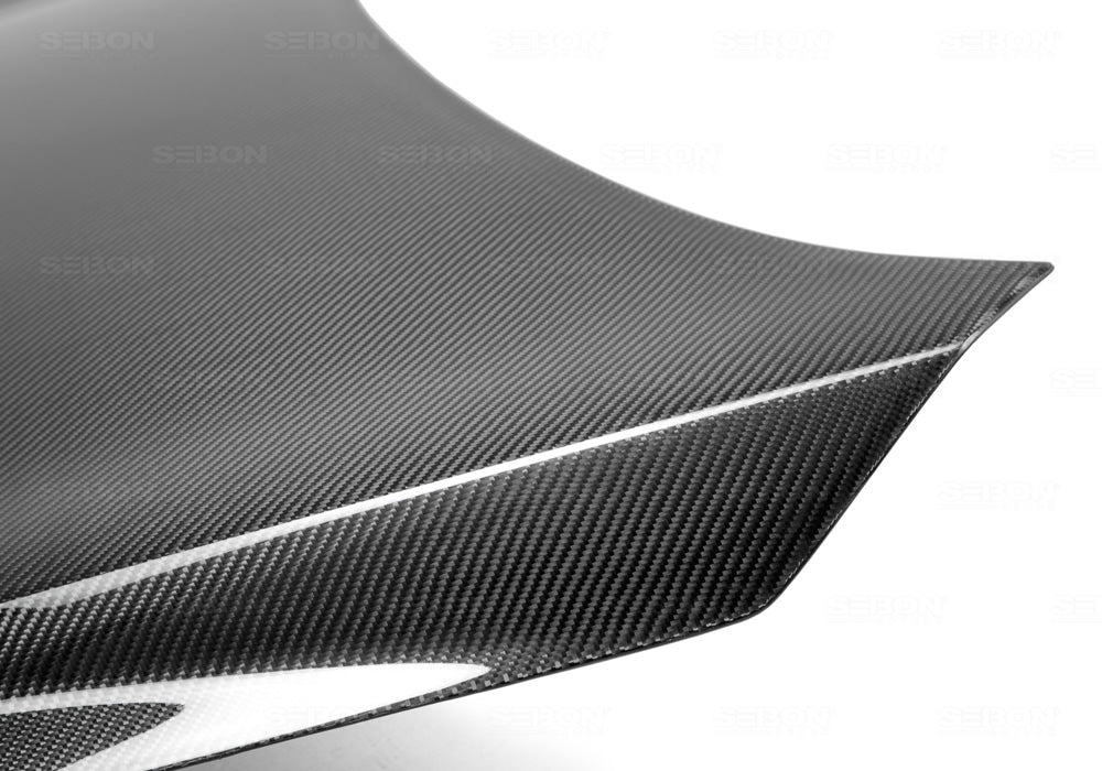 Seibon Carbon HD0910KIFO-OE OEM-style Carbon Fiber Hood For 2010-2013 Kia Forte