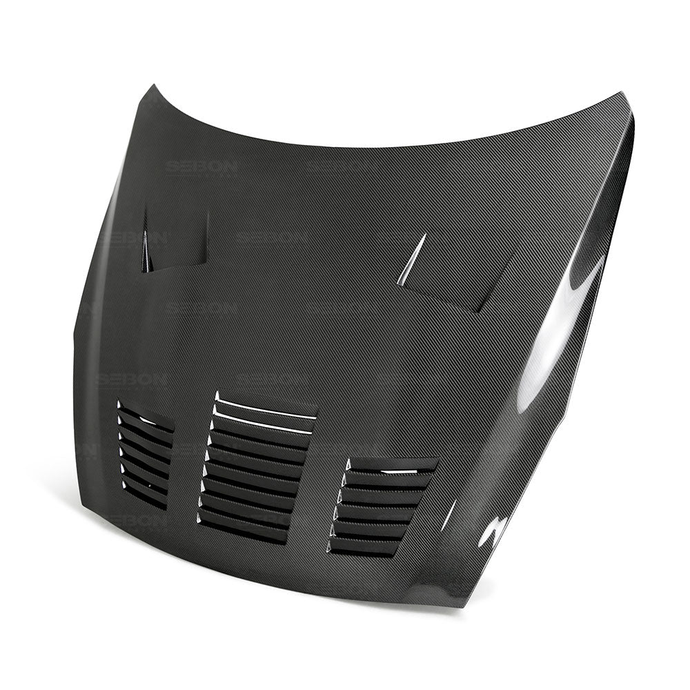 Seibon Carbon HD0910NSGTR-GT GT-style Carbon Fiber Hood For 2009-2015 Nissan GTR