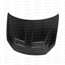 Load image into Gallery viewer, Seibon Carbon HD1011VWGTIB-DV DV-style Carbon Fiber Hood For 2010-2014 VW Golf / GTI (Shaved)