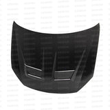 Seibon Carbon HD1011VWGTIB-DV DV-style Carbon Fiber Hood For 2010-2014 VW Golf / GTI (Shaved)