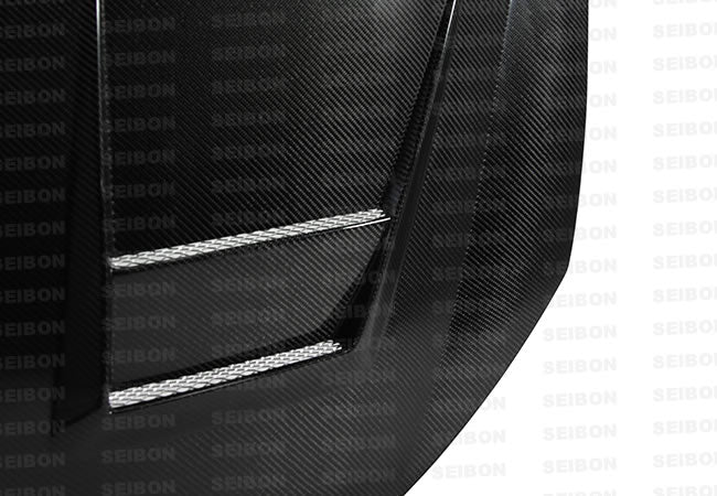 Seibon Carbon HD1011VWGTIB-DV DV-style Carbon Fiber Hood For 2010-2014 VW Golf / GTI (Shaved)