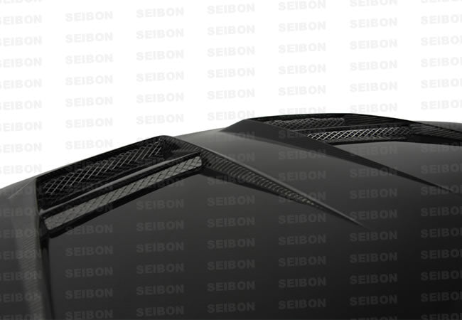 Seibon Carbon HD1011VWGTIB-DV DV-style Carbon Fiber Hood For 2010-2014 VW Golf / GTI (Shaved)