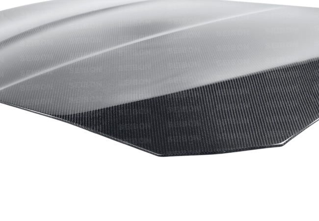 Seibon Carbon HD1012BMWF10-OE OEM-style Carbon Fiber Hood For 2011-2016 5-series And 2013-2016 M5