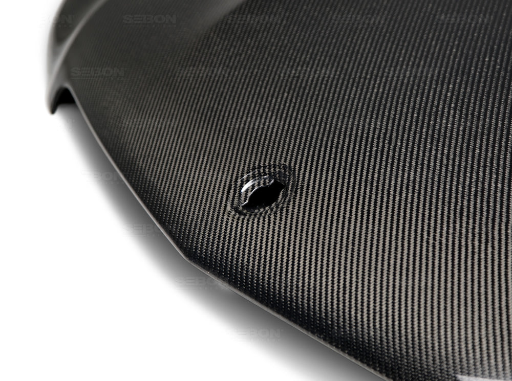 Seibon Carbon HD1112MBC63-GT GT-style Carbon Fiber Hood For 2012-2015 Mercedes Benz C63