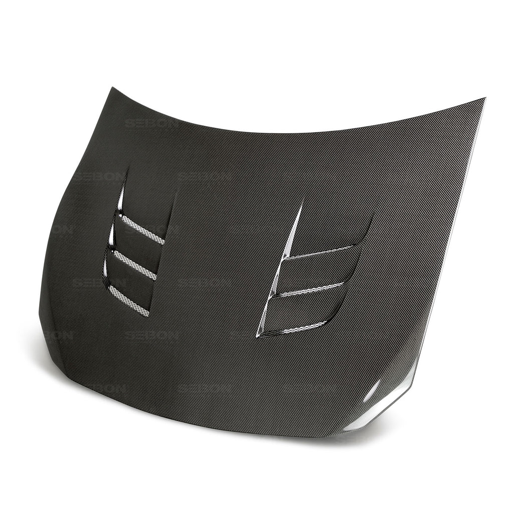 Seibon Carbon HD1213SCNFRS-TS TS-style Carbon Fiber Hood For 2013-2020 Scion FRS / Toyota 86 / Subaru BRZ