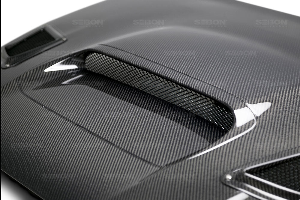 Seibon Carbon HD15SBIMP-CS CS-style Carbon Fiber Hood For 2015-2018 Subaru WRX/STi