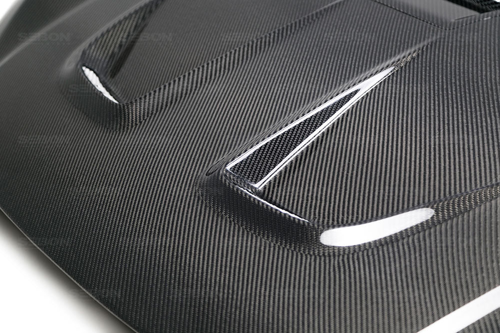 Seibon Carbon HD16HDCV-MR MR-style Carbon Fiber Hood For 2016-2020 Honda Civic 2DR/4DR